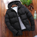 Men's 2026  Winter New Cotton-Padded Jacket, Short Thickened Puffer Jacket for Young Men, Men's Hooded Cotton Coat