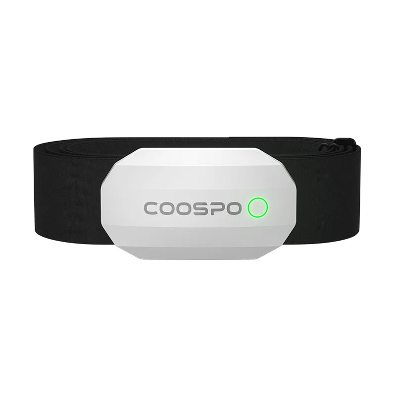 COOSPO H808S Heart Rate Sensor Chest Strap HRM Monitor ANT+ Bluetooth With IP67 for Peloton Zwift DDP Yoga Wahoo Polar Beat