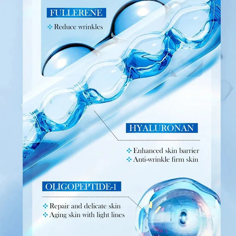 JENORAX 8D Hyaluronic Acid Serum – Deep Hydration & Plumping Facial Serum