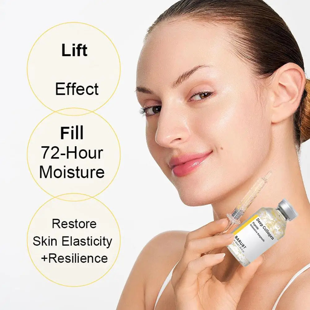 JENORAX Deep Collagen Peptide Serum – Firming & Hydrating Face Treatment (30ml)