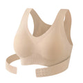 Posture Corrector Bra Back Support Front Closure Underwear for Women Supportive Bras without Underwire