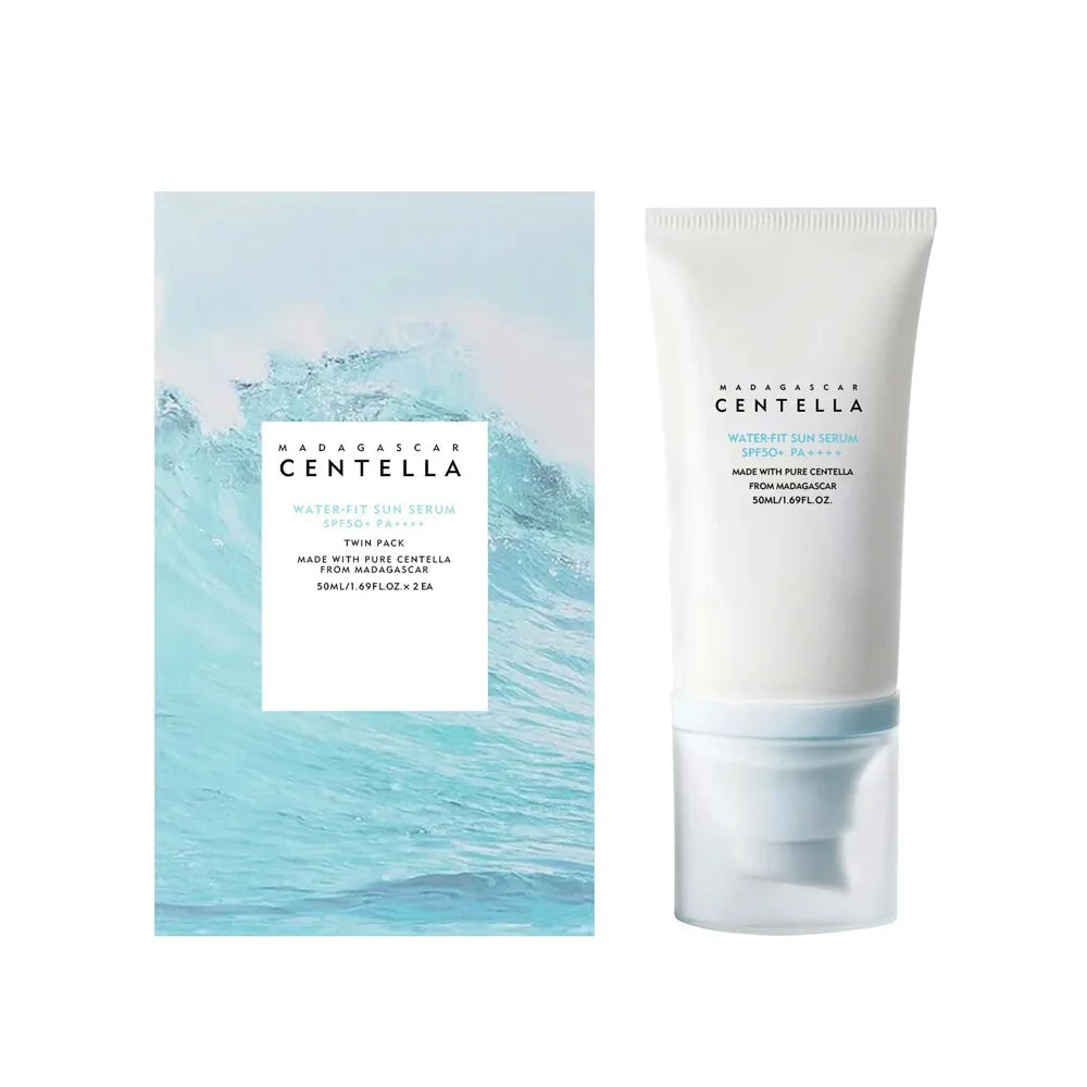 JENORAX SPF 50+ Daily Sunscreen – Centella Hydrating UV Protection (50ml)