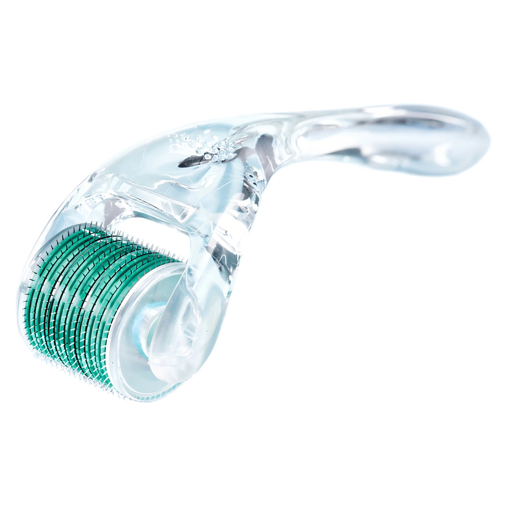 Derma Roller JENORAX 540 Aiguilles en Titane – Microneedling Visage, Barbe & Cheveux (0,20 / 0,25 / 0,30 mm)