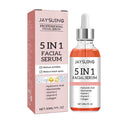 JENORAX 5-in-1 Facial Serum – Vitamin C & Hyaluronic Acid | Hydrating & Brightening Face Serum (30ml)